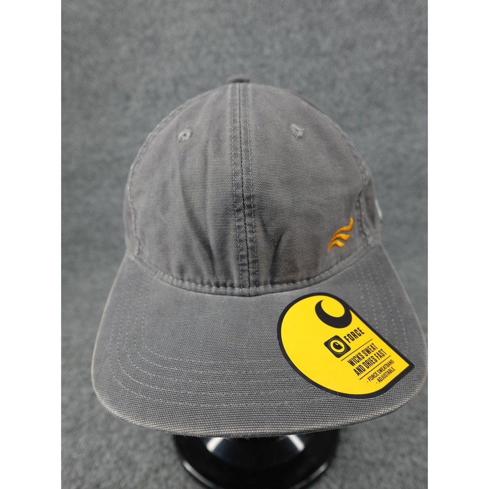 Carhartt Baseball Cap Mens One Size Shadow Gray Force Cotton Canvas 103938-039